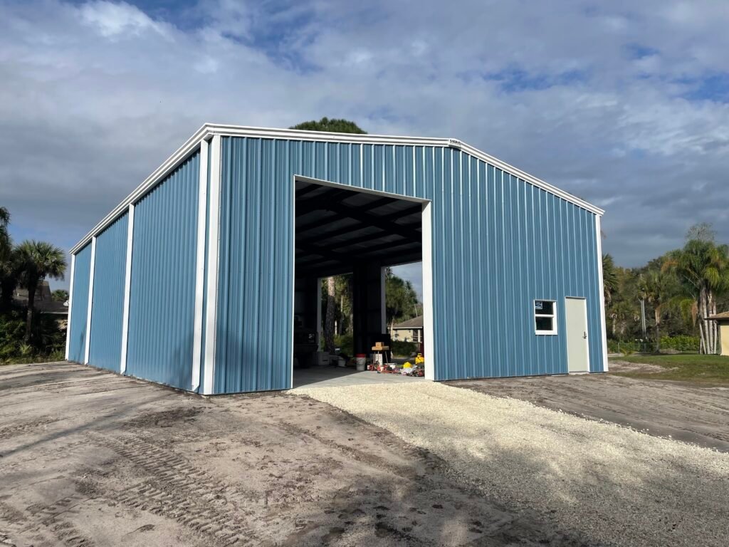 Pre-engineered steel buildings